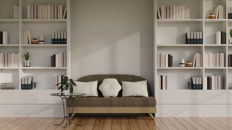 Built In Bookshelves Installation in Durham, NC