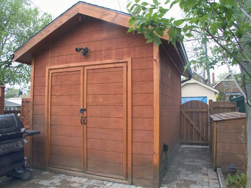 Cedar Shed Installation in Alpharetta, GA