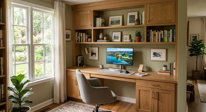 Custom Desk Installation in Woodbridge, VA