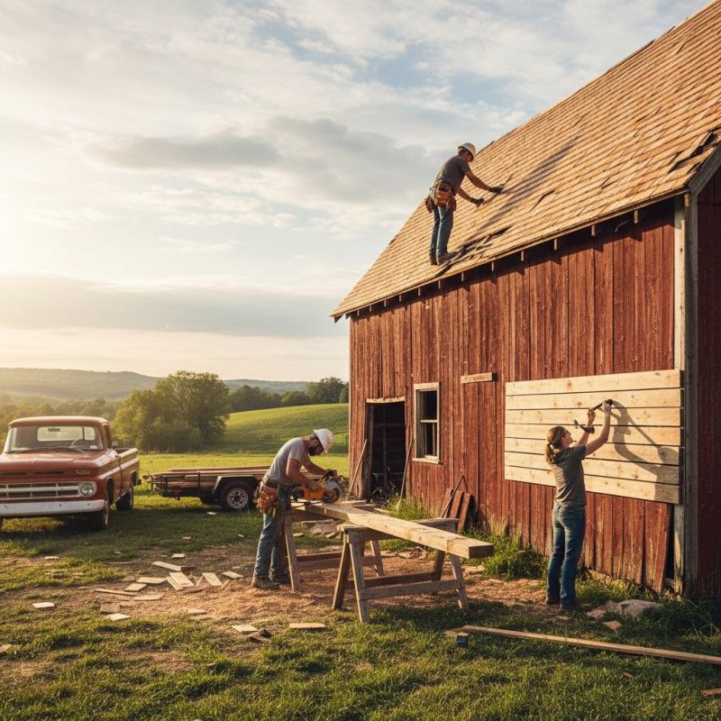 Barn Renovation in Conroe, TX