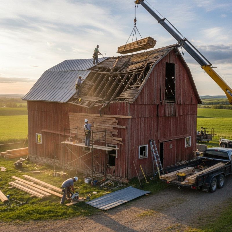 Barn Structural Repair in Kansas City, KS
