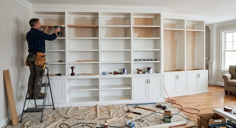 Bookcase Installation in Annapolis, MD