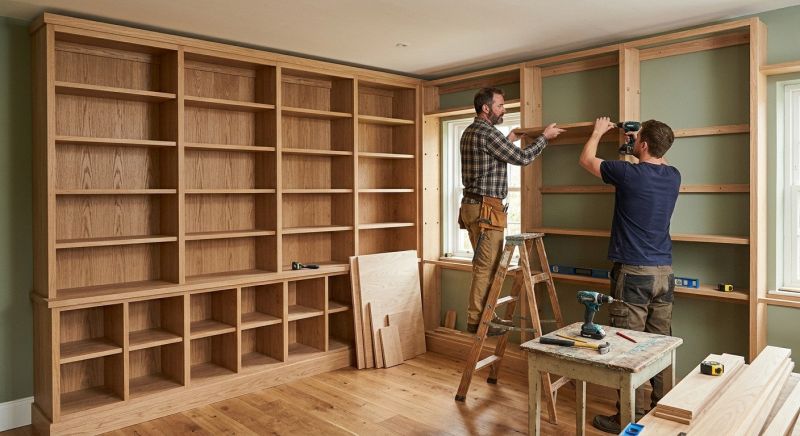 Bookshelves Installation in Fairfax, VA