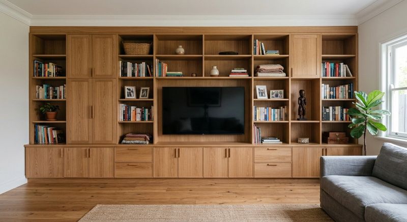 Built In Storage Installation in Woodbridge, VA