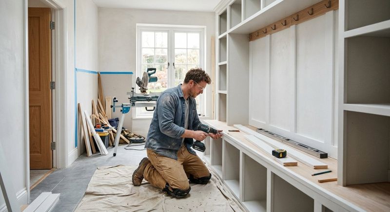 Built In Storage Installation in Greensboro, NC