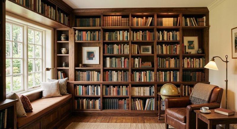 Custom Bookshelves Service in Woodbridge, VA