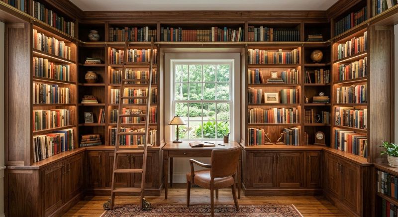 Custom Bookshelves Service in Frederick, MD