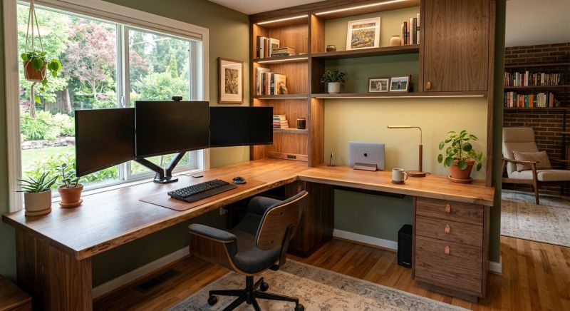 Custom Desk Installation in Alexandria, VA