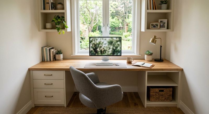 Custom Desk Installation in Greensboro, NC