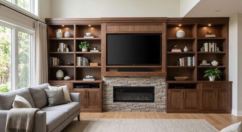 Fireplace Built Ins Installation in Durham, NC