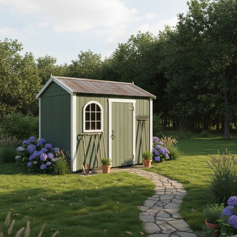 Garden Shed Construction in Conroe, TX
