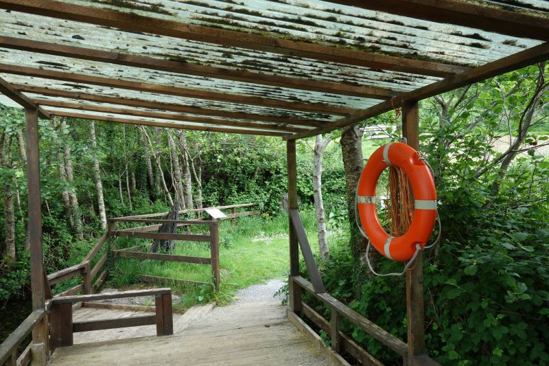 Gazebo Repair in Progress