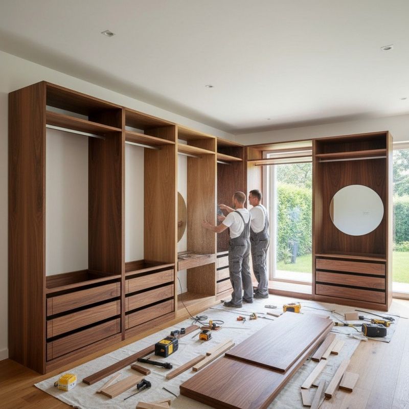 Mudroom Carpentry Installation in Winston Salem, NC