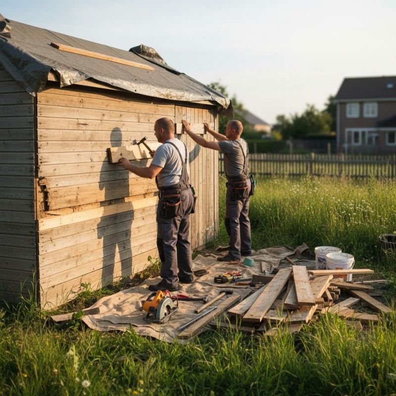 Storage Shed Repair in Alpharetta, GA